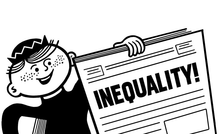Inequality newspaper