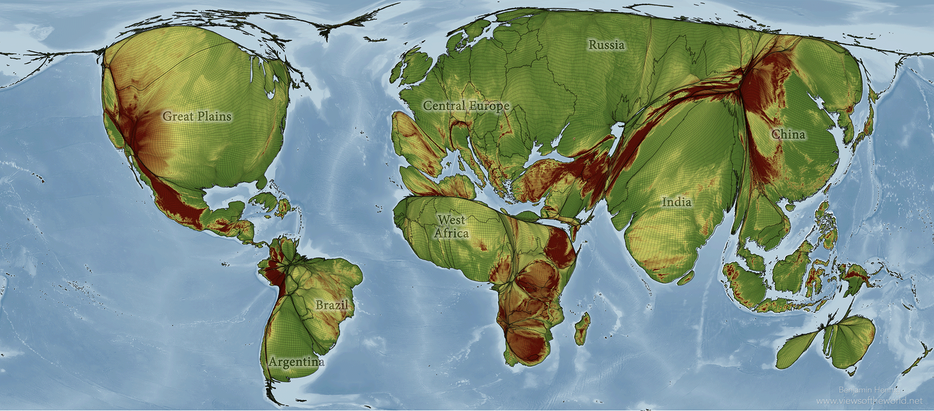 Maps: 7 thrillingly new perspectives on the world and how we live today