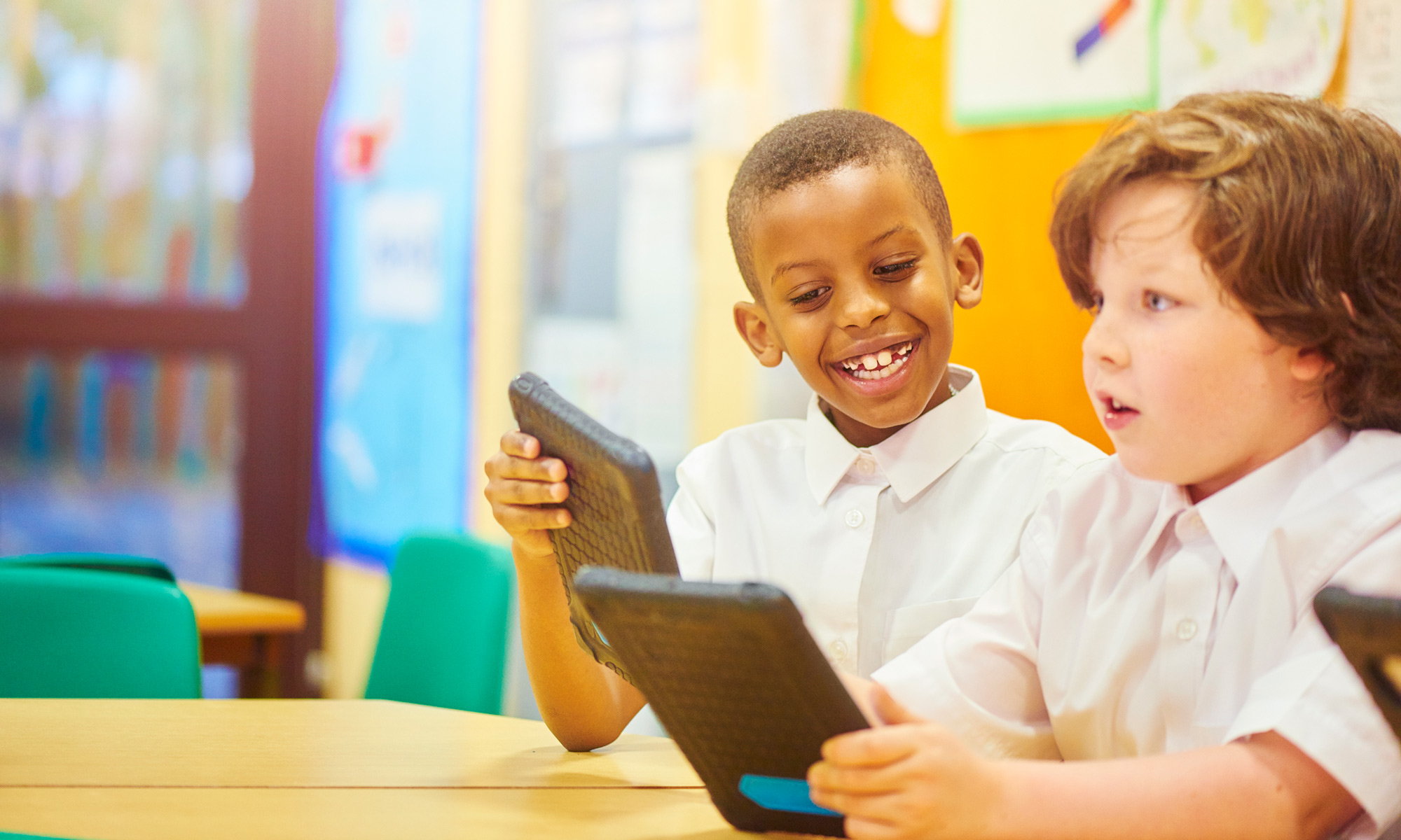 students in classroom