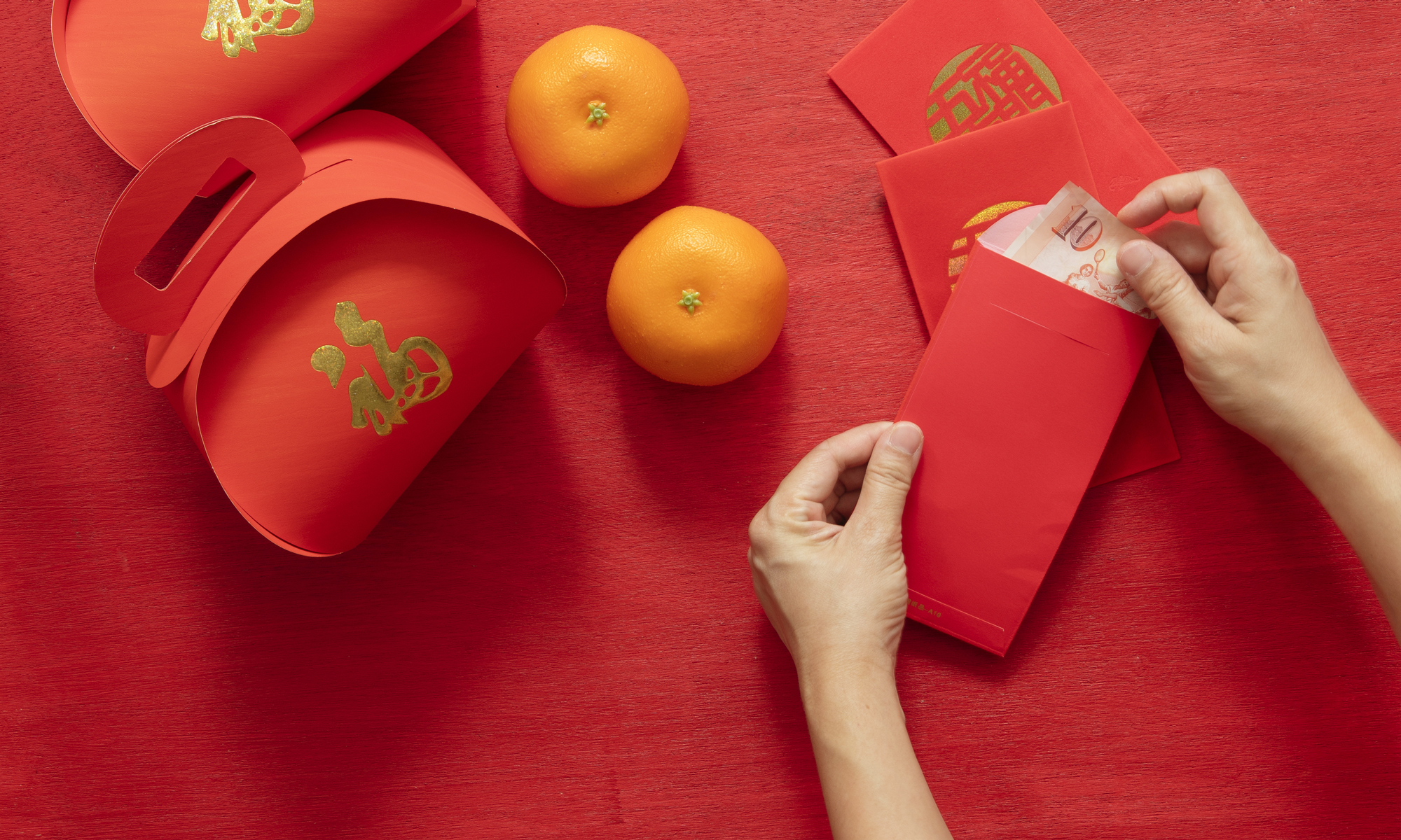 chinese new year red envelopes