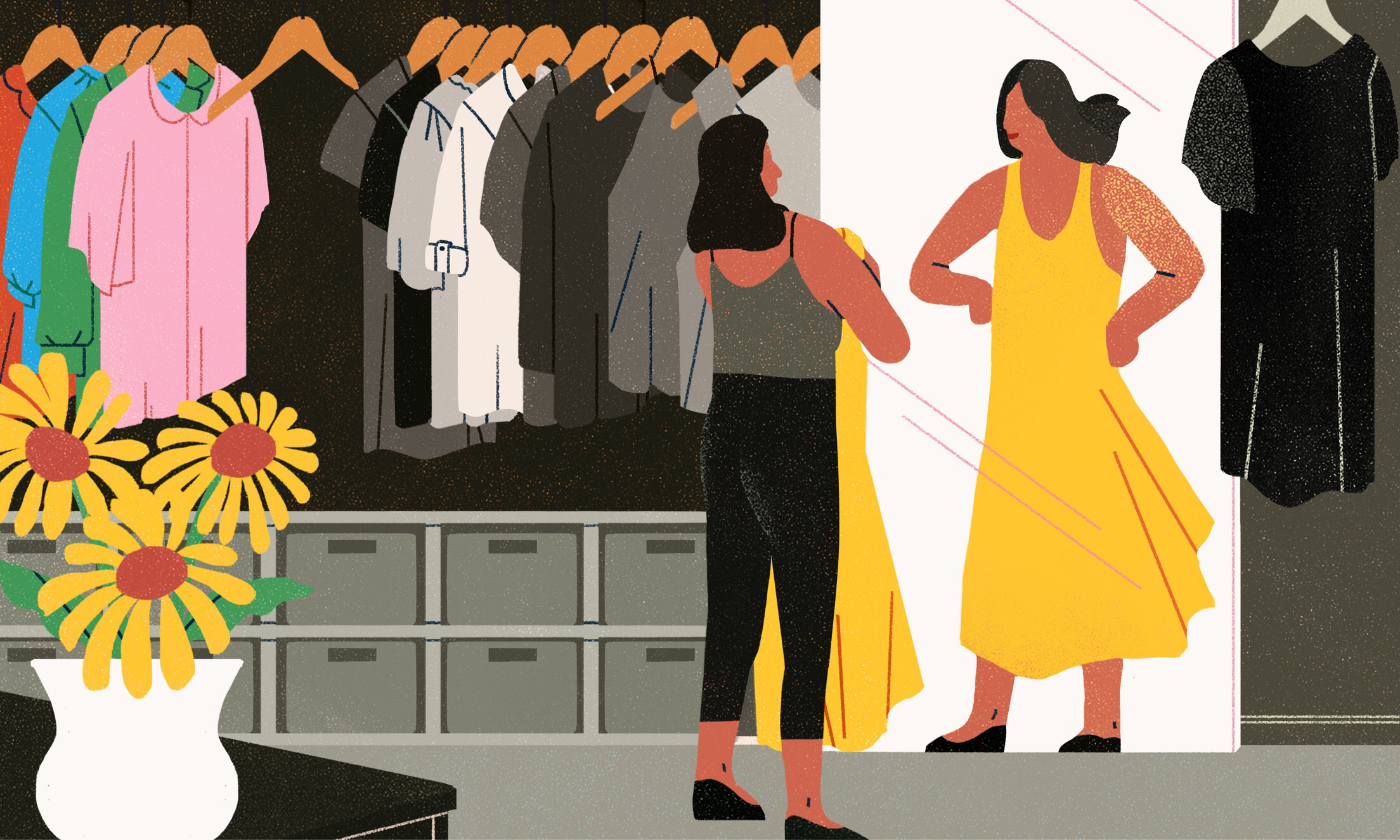 Scared of too much color in your life? Learn to let go of your fear ...