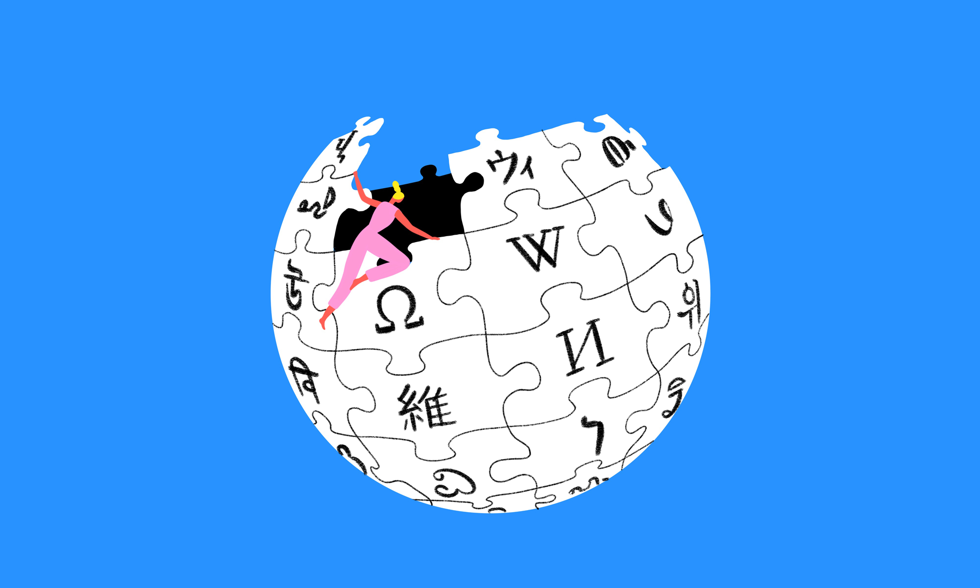 Get more from Wikipedia — try reading about a subject in a different
language