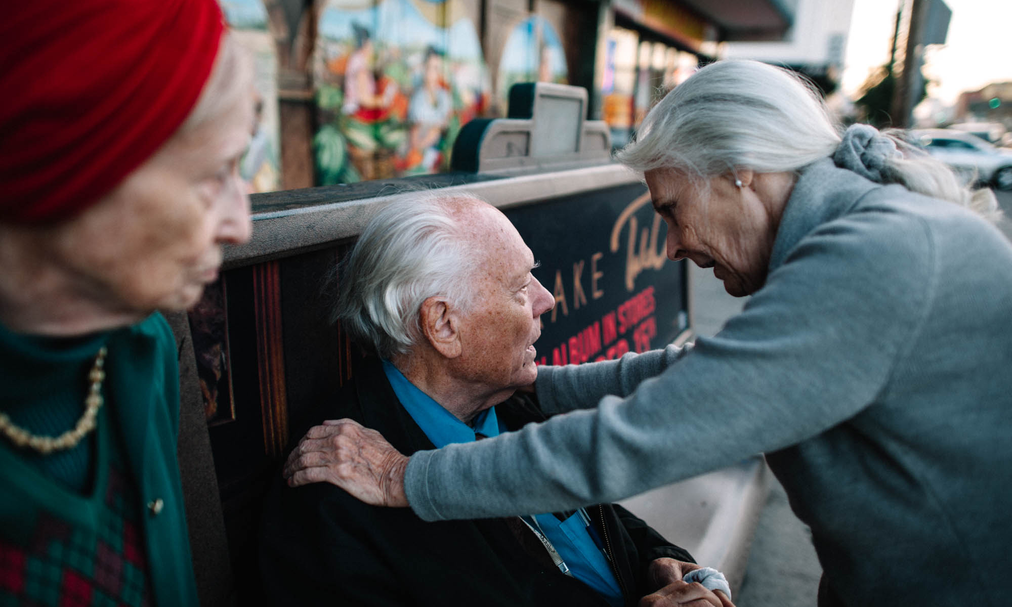 Photo gallery: Poignant images of a late-in-life love triangle
